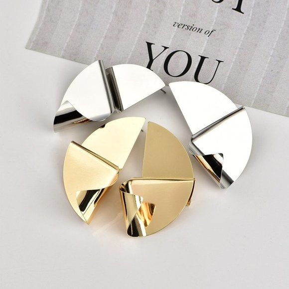 Earrings Women Geometric Shape Bohemian Hoop Drop Cute Trendy Accesories - Picture 7 of 7